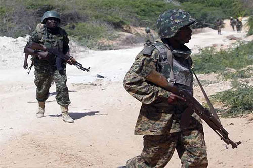 soldados somalíes Aniquilado un líder de grupo terrorista en Somalia